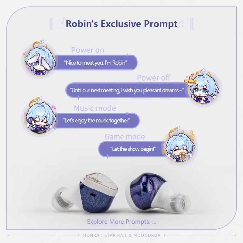 MOONDROP ROBIN Earphone TWS Hybrid Driver + ANC – 5% OFF Now Only USD 113.99!