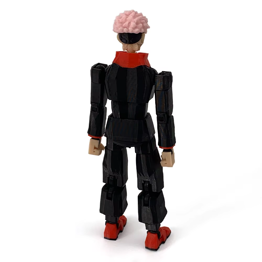 3D Printed Jujutsu Kaisen Ryomen Sukuna Action Figure
