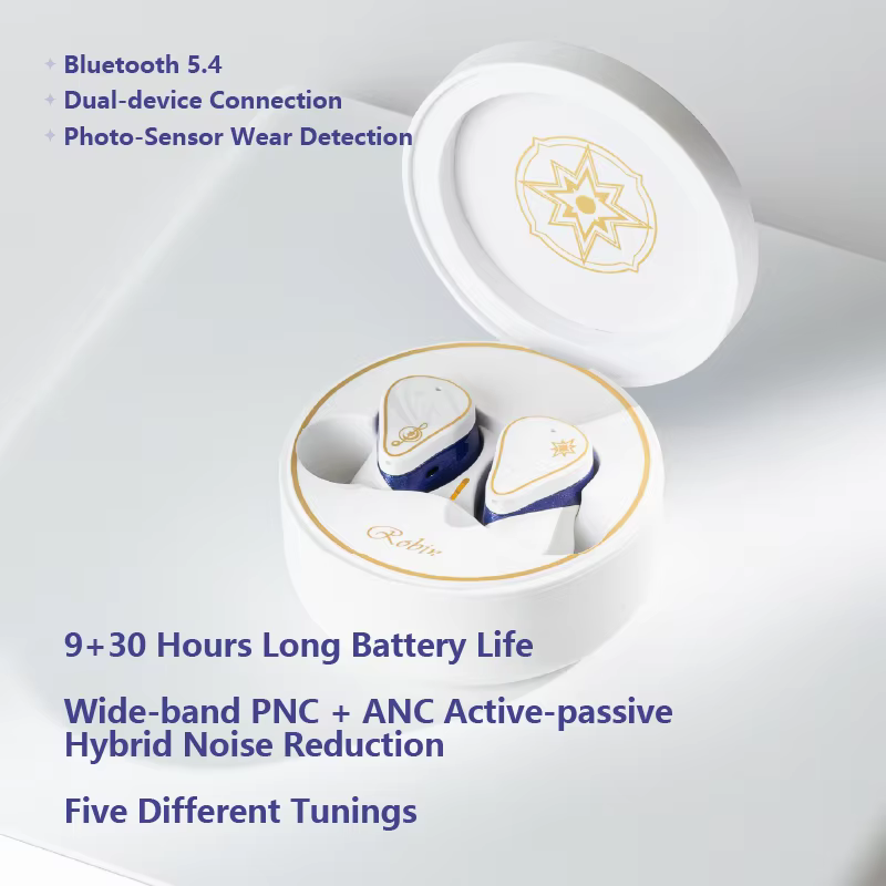 MOONDROP ROBIN Earphone TWS Hybrid Driver + ANC – 5% OFF Now Only USD 113.99!