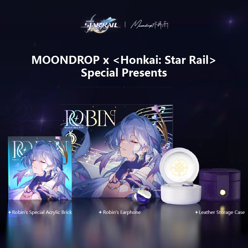 MOONDROP ROBIN Earphone TWS Hybrid Driver + ANC – 5% OFF Now Only USD 113.99!