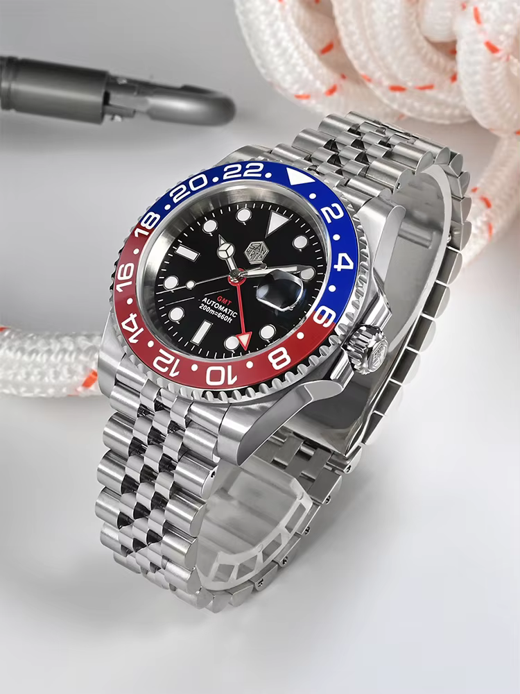 San Martin GMT Luxury Men’s Watch