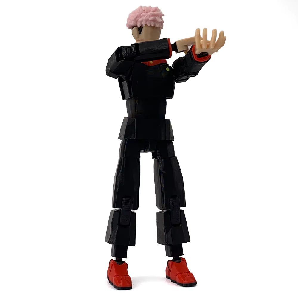 3D Printed Jujutsu Kaisen Ryomen Sukuna Action Figure