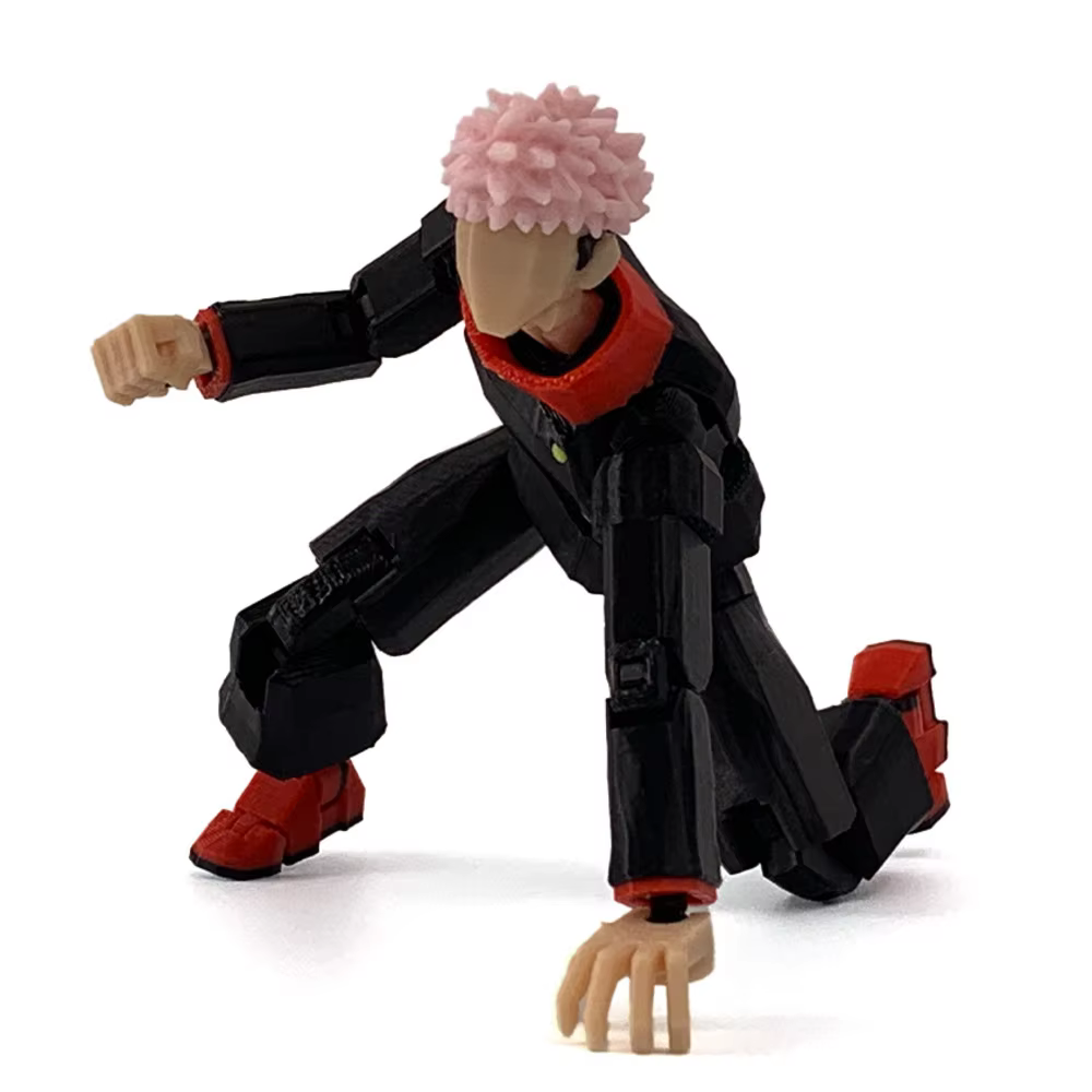 3D Printed Jujutsu Kaisen Ryomen Sukuna Action Figure