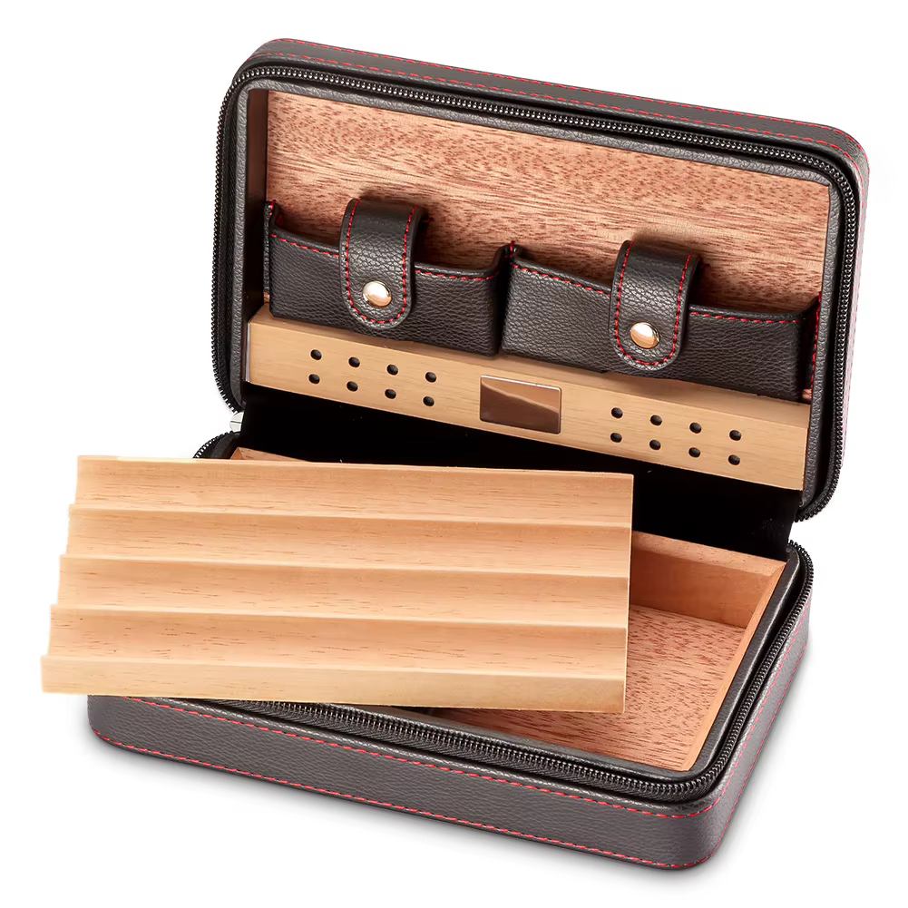 Cedar Wood Cigar Humidor Box